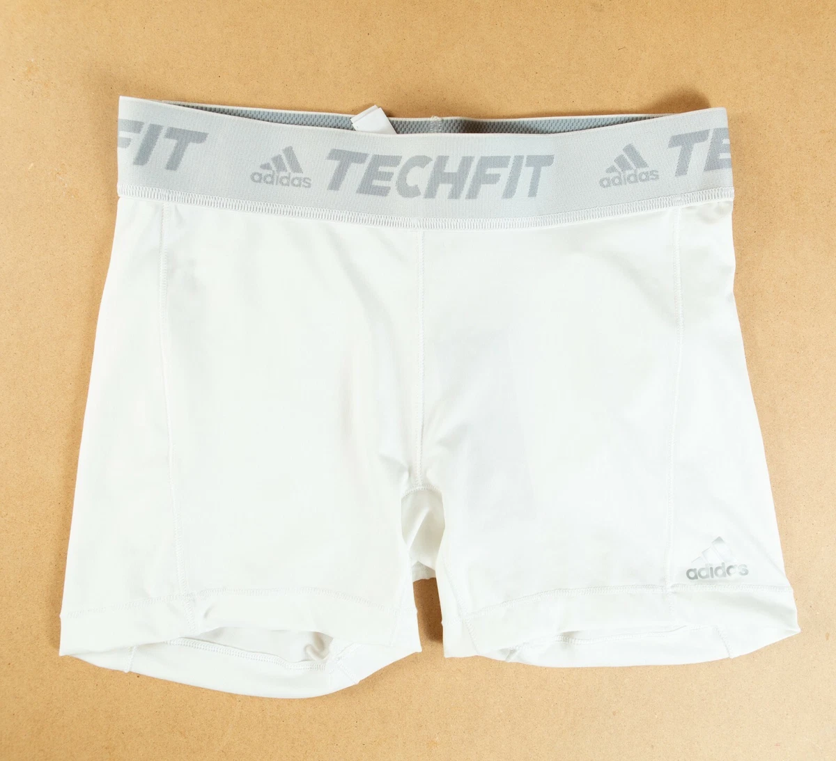 Adidas Techfit White Tights Underwear - Women's Small Size White Boxer  Briefs