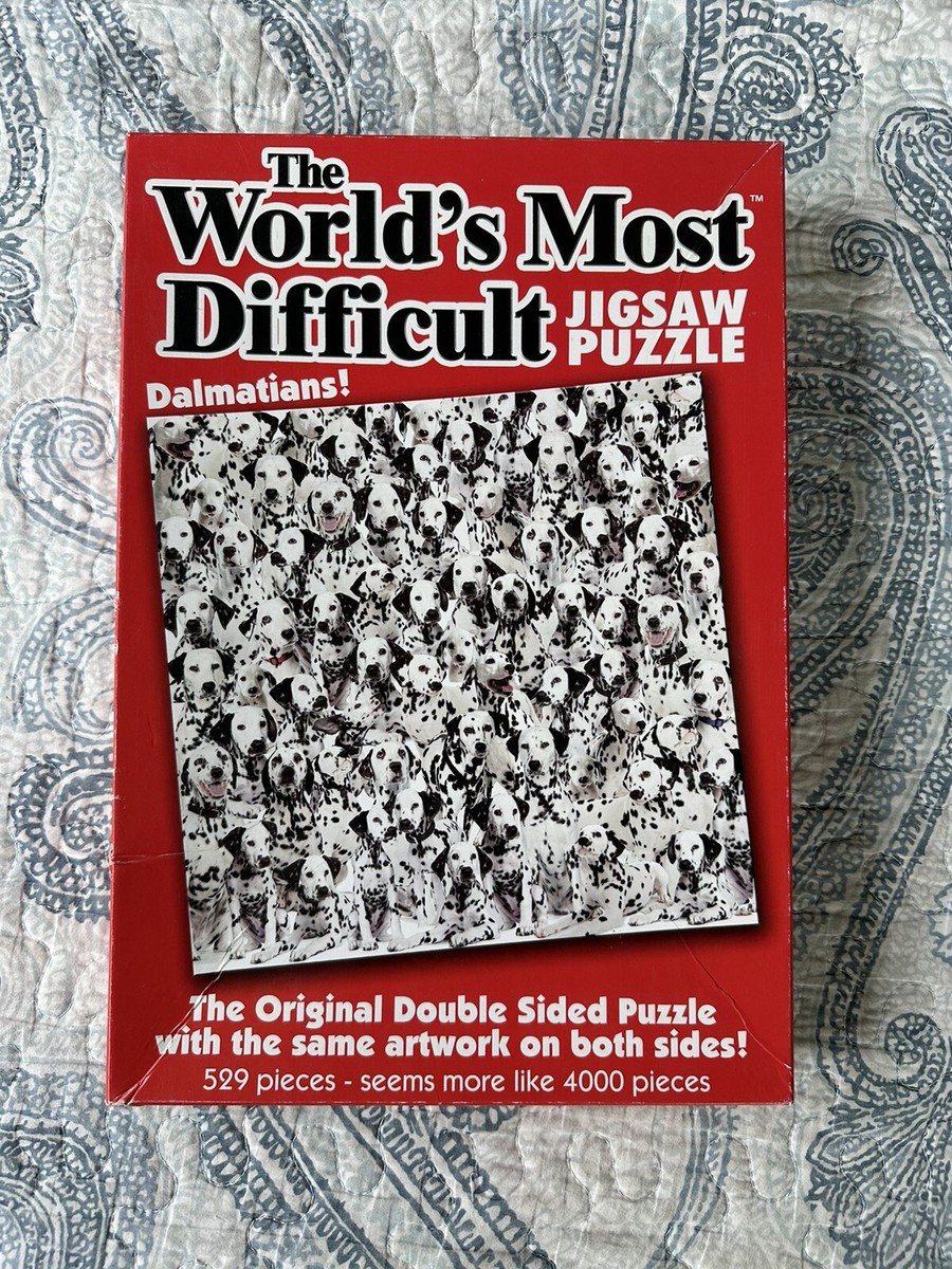 The Worlds Most Difficult Jigsaw Puzzle Dalmations 529 Pieces