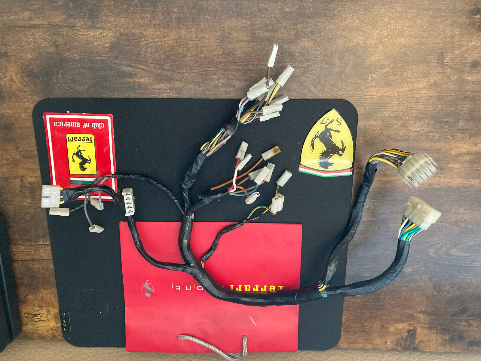 FERRARI 308-Gts-208-Gts  CENTER CONSOLE WINDOW WIRING # 117012 is Oem Part.