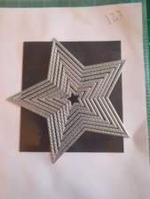 Use Thin Metal Die Cut Tool 4 Sizzix Spellbinder 123 Stitched Star Nested 8 Pc