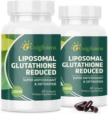 Liposomal Glutathione 2000 MG, 10X Better Absorption, Glutathione Supplement wit