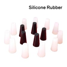 Silicone Rubber Tapered Plugs High Temp Masking Stoppers, Bungs 1mm to 36mm