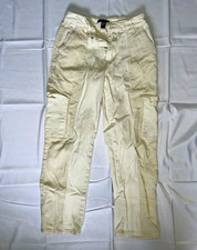 FOREVER 21 Women's Beige Corduroy Skinny Pants Mid Rise M