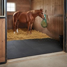 Interlocking Stable Mats 6 Pack 6ft x 4ft Heavy Duty Horse Equine Floor Matting