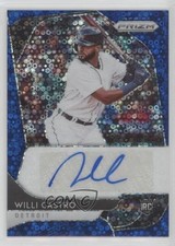 2020 Prizm Rookie Quick Pitch Blue Donut Circle 26/50 Willi Castro Auto uk2