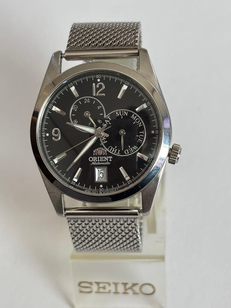 ORIENT ET07 C1 C Automatic Mens Wristwatch 38mm Timepiece 