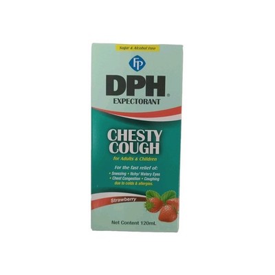 FP DPH  Cough Expectorant Chesty Cough Adult & Children |120 ML | CANADA