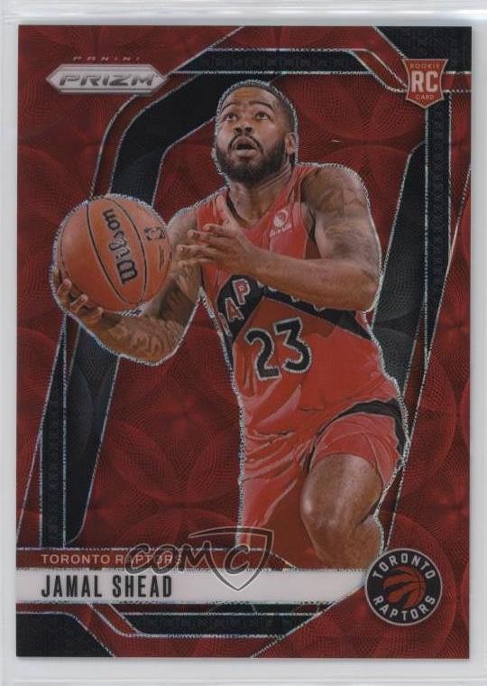 2024-25 Panini Prizm Choice Red Prizm 52/88 Jamal Shead #241 Rookie RC 0m89