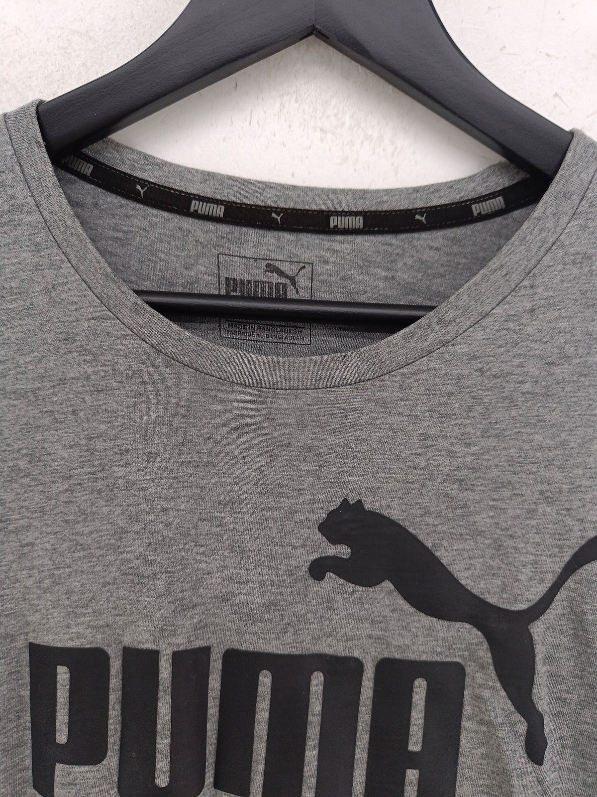 ALTRA Puma T Shirt Uomo L Grigio 100% Altro Basic