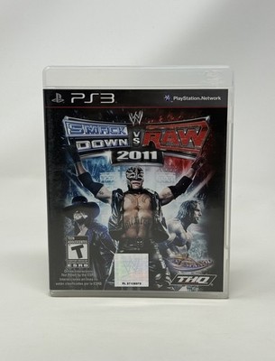 WWE SmackDown vs. Raw 2011 PS3 PlayStation 3 Complete CIB Rey Mysterio Variant