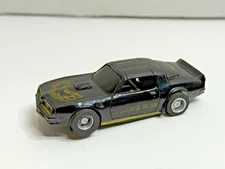 Vintage TYCO Pontiac Trans Am Firebird Black & Gold HO Slot Car