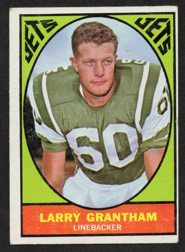 Larry Grantham #93 1967 Topps card