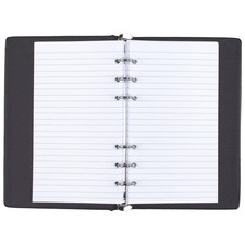 Mead 6-Ring Memo Book: 6-3/4 in. x 3-3/4 in. Black 