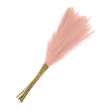 20Pcs Pampas Grass 21" Fake Pampas Grass for Wedding Decoration Pink