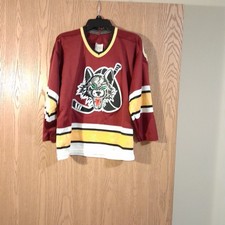 Chicago Wolves AHL Ice Hockey Bauer ProWear Jersey Youth L/XL