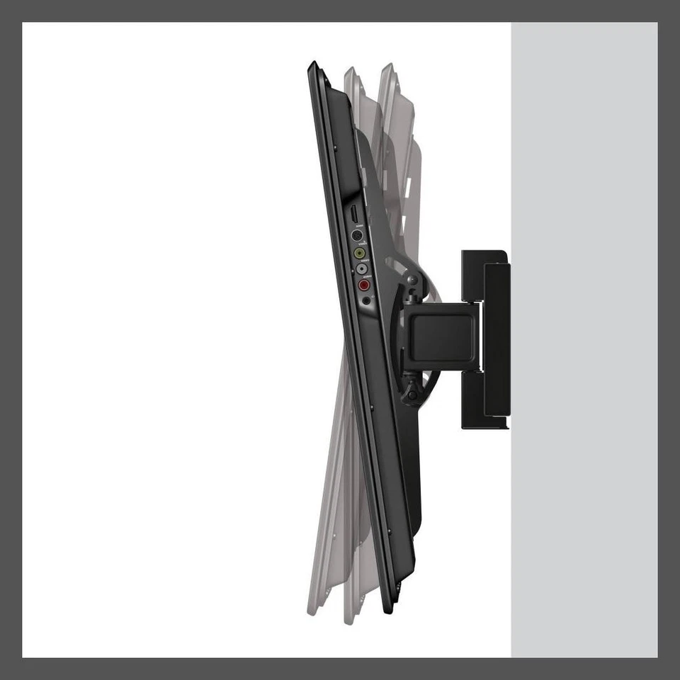 Кронштейн настенный Sanus выдвижной наклонный для телевизоров 32 дюйма 85 дюймов с антибликовым покрытием - Изображение 3 из 4