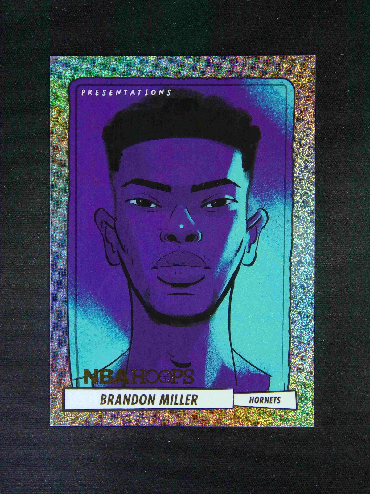2023-24 Panini NBA Hoops Brandon Miller #16 RC Rookie Presentations SSP