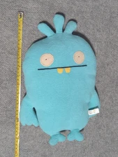 EUC 2007 UglyDoll Babo’s Bird Turquoise Blue 14” Plush Ugly Doll