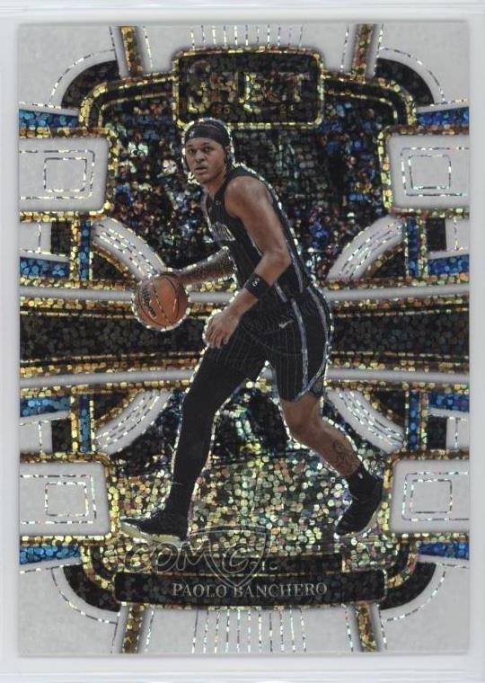 2023-24 Panini Select Concourse White Sparkle Prizm Paolo Banchero #31 uk2