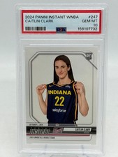 2024 Panini Instant WNBA Caitlin Clark Rookie Card #247 RC GRADED PSA 10 GEM MT