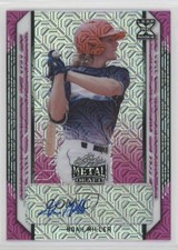2021 Leaf Metal Draft Pink Mojo 2/5 Noah Miller #BA-NM2 Auto 0zi1