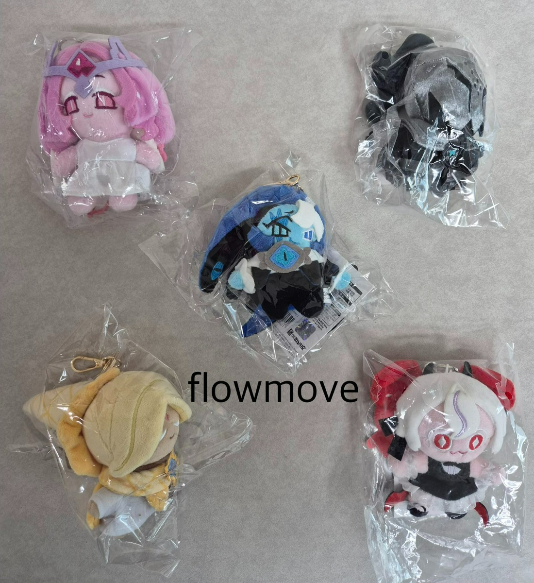 NEW Cookie Run Kingdom 5th Anniversary Plush Keyring Keychain CA