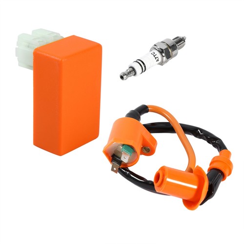 New Racing Performance CDI Ignition Coil Spark Plug For GY6 50 125 150 SG5 - Picture 6 of 10