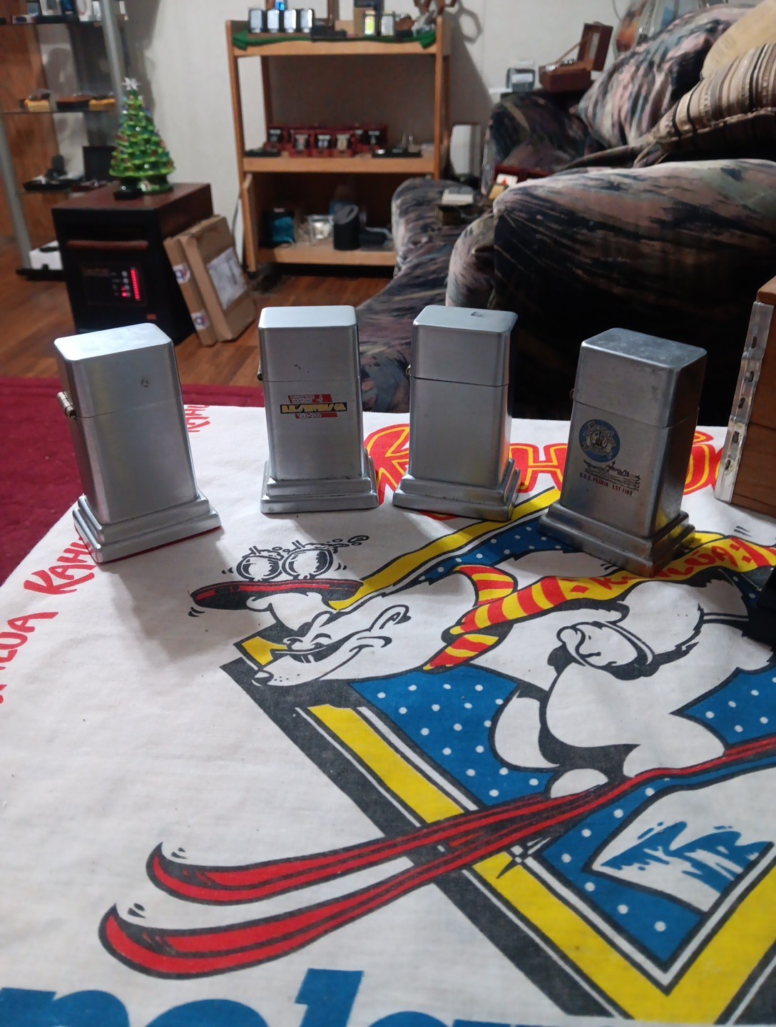 Zippo Barcroft Lot 1 New,  3 Used 