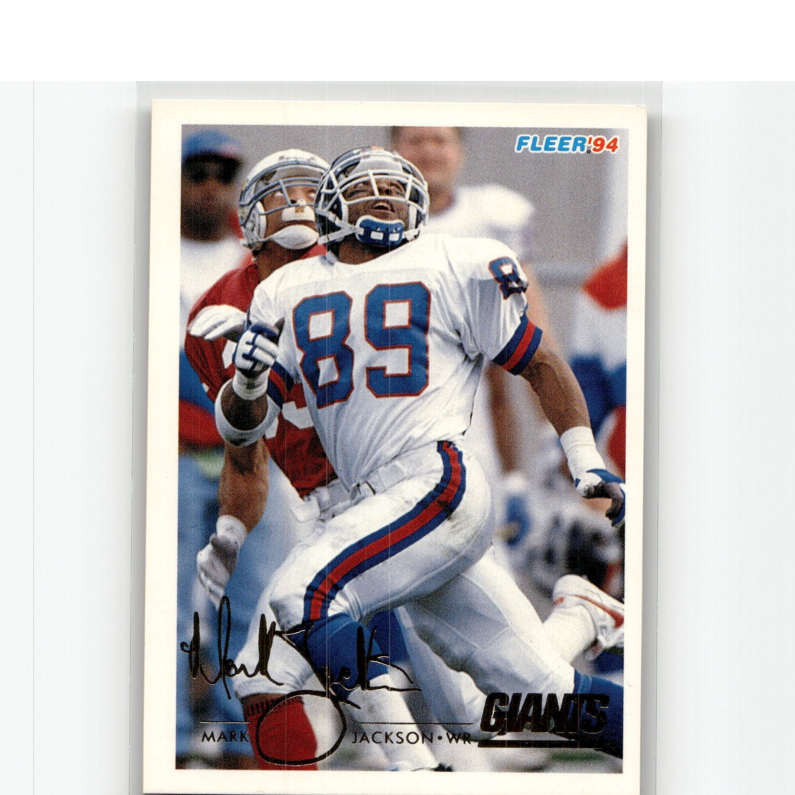 1994 Mark Jackson #345 Fleer New York Giants