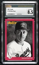 1991 Studio Nolan Ryan #128 CSG 8.5 HOF 0h2x