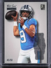 2023 Wild Card Alumination Football Rookie Card #BC-BY Bryce Young Silver #/50