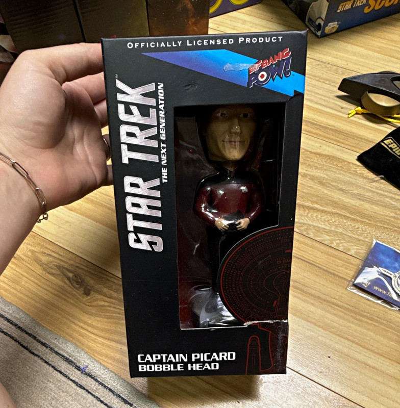 Bif Bang Pow! Star Trek TNG Captain Picard Bobblehead Licensed