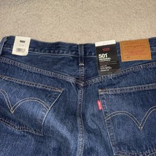 Levi's Premium Women 501 Original Crop High Rise Straight Leg Jeans 32x28 NWT