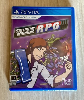 Saturday Morning RPG NEU SEALED Limited Run Games PS Vita PlayStation PSV LRG