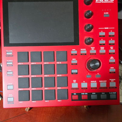 Akai Professional MPC One+ Red/Black Sampler & Sequencer Tabletop 16-Pad