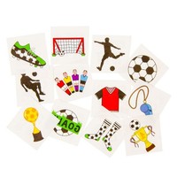 Tattoos Voetbal 12St. NEU