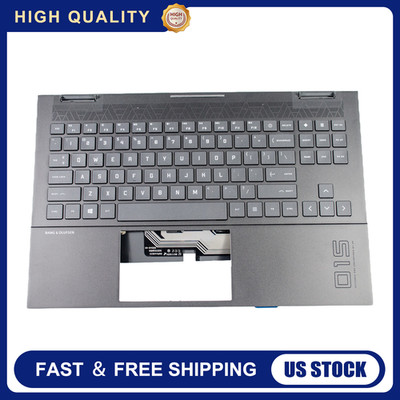 New Palmrest w/RGB Backlit Keyboard M00667-001 For HP OMEN Laptop 15-EK 15-EN