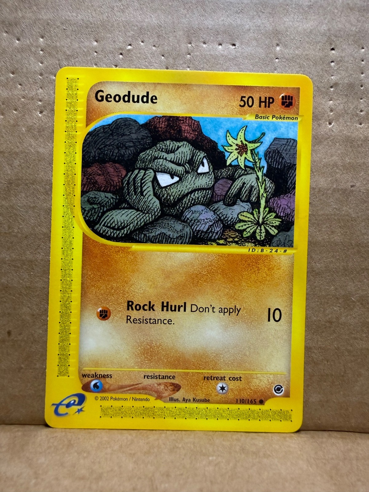 Geodude 110/165 Expedition Base Set Regular