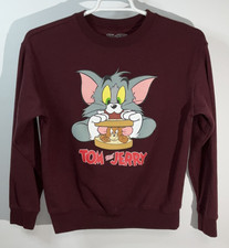 Tom And Jerry Sweatshirt Adult Medium