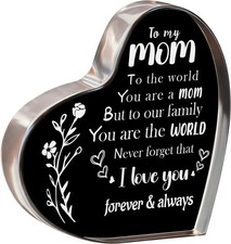 Mom Gifts for Christmas, I Love You Mom Birthday Gifts - Mother Present Acrylic