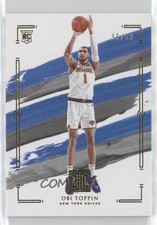 2020-21 Panini Impeccable Gold 39/60 Obi Toppin #93 z7j