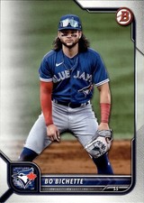 2022 Bo Bichette Topps Bowman Veterans Card Toronto Blue Jays All-Star SS - MLB!