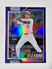 2026 Topps Purple Foil #334 Kyle Karros Rookie #'d 26/250