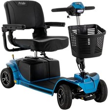 Pride Revo 2.0 4 wheel Scooter True Blue