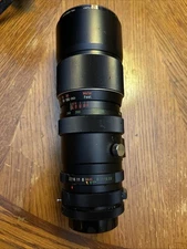 Vivitar Lens 75-260mm 1 4.5 Auto Zoom Camera Attachment Black Made In Japan.