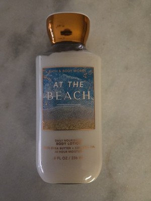 Bath Body Works AT THE BEACH Shea & Coconut Oil Moisturizing Body Lotion 8 fl oz