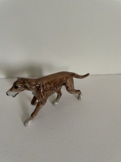 Dog Figurine. Porcelain. Whippet.