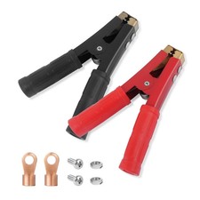 2PCS Car Battery Charger Clamps Replacement,1000A Heavy Duty Jumper Cable Clamps