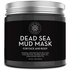 Body Naturals Dead Sea Mud Mask Face Mask  Body Mud for Acne, Blackheads
