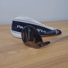 CALLAWAY PARADYM X 5 WOOD ASCENT 40 GRAM A FLEX SHAFT LEFT HAND WITH HEADCOVER